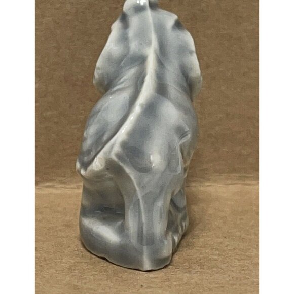 Vintage Wade England Wade Whimsies Gray Elephant Miniature Figurine - Picture 6 of 8